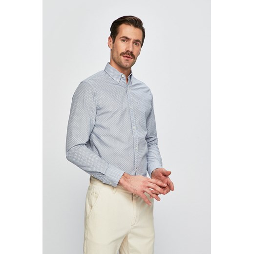 Koszula męska Premium By Jack&jones casual z długim rękawem z klasycznym kołnierzykiem 