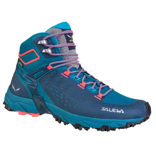 Niebieskie buty trekkingowe damskie SALEWA 