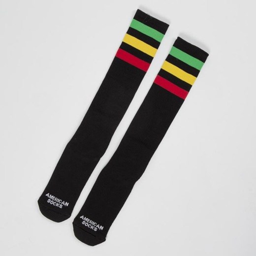 Skarpety American Socks Marley - Knee High black / multicolor American Socks  uniwersalny bludshop.com