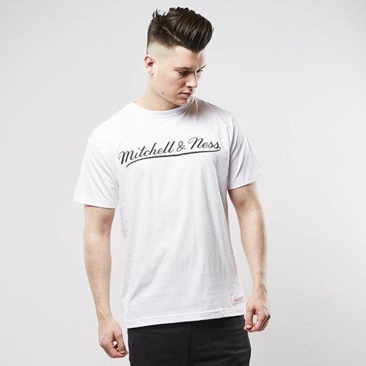 T-shirt męski Mitchell & Ness młodzieżowy z krótkimi rękawami 