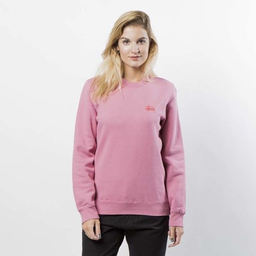 Bluza damska Stussy Basic Stussy Crew WMNS orchid Stussy  XS bludshop.com