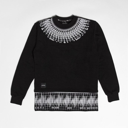 Bluza Backyard Cartel Crewneck Graph black S bludshop.com wyprzedaż