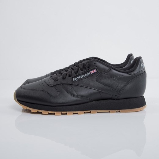 Sneakers buty damskie Reebok Classic Leather black / gum (49804) Reebok Classic  US 7 bludshop.com