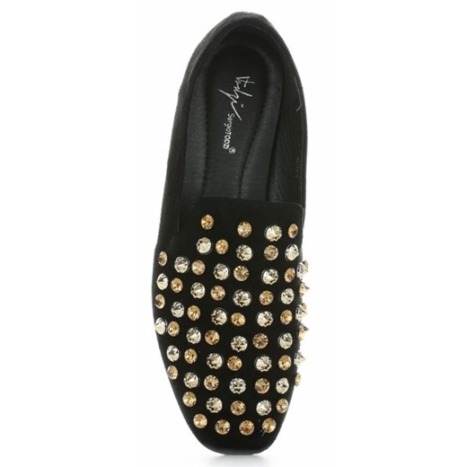 Modne Buty Damskie Mokasyny od Sergio Todzi Czarne (kolory)