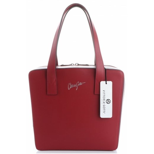 Shopper bag Vittoria Gotti duża na ramię matowa 