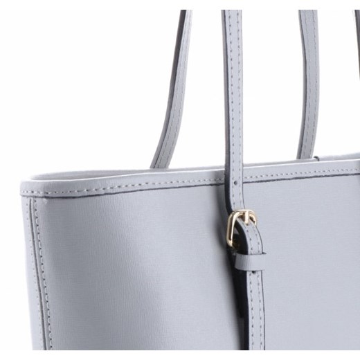 Shopper bag Genuine Leather matowa elegancka bez dodatków 