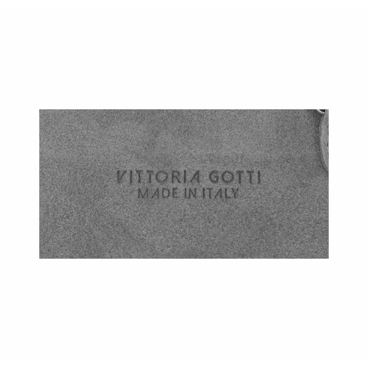 Małe Torebki Skórzane Listonoszki Vittoria Gotti wykonane w całości z Zamszu Naturalnego Szare (kolory)