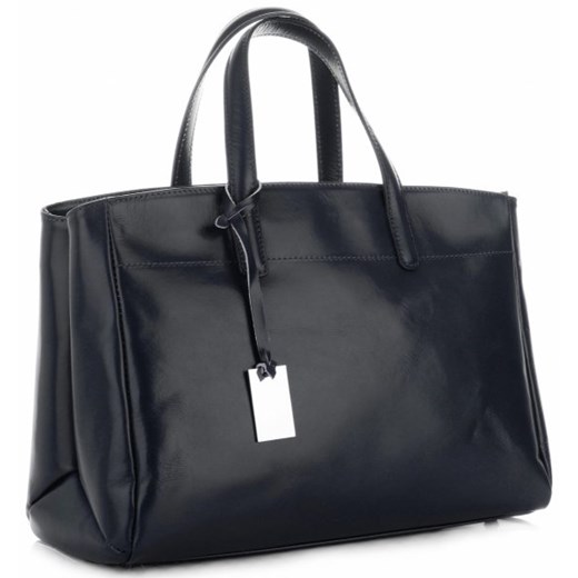 Shopper bag Genuine Leather elegancka duża do ręki 