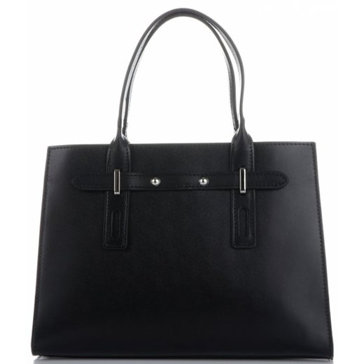 Shopper bag Vittoria Gotti matowa średniej wielkości elegancka do ręki 