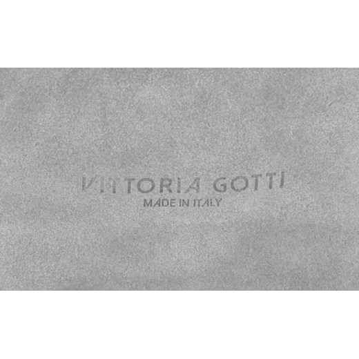 Vittoria Gotti Uniwersalne Torebki Skórzane na każdą okazję Włoski Shopper XXL  wykonany z wysokiej jakości Zamszu Naturalnego Jasno Szare (kolory)