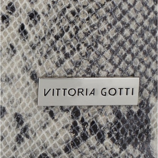 Torebka Vittoria Gotti skórzana do ręki średnia