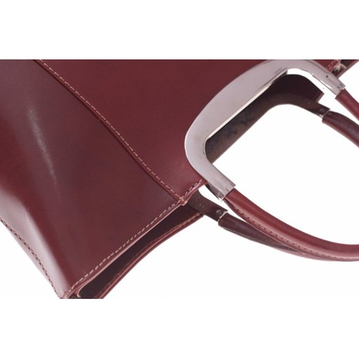 Elegancki kuferek Skórzany genuine Leather Brązowy (kolory)