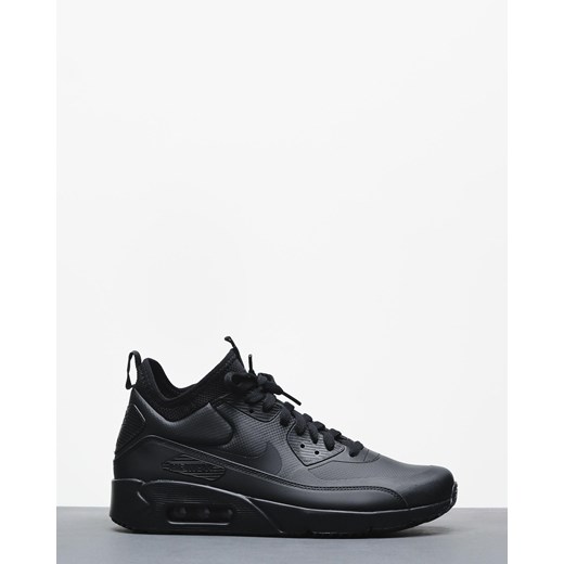 Buty sportowe męskie Nike air max 91 wiązane czarne na zimę 