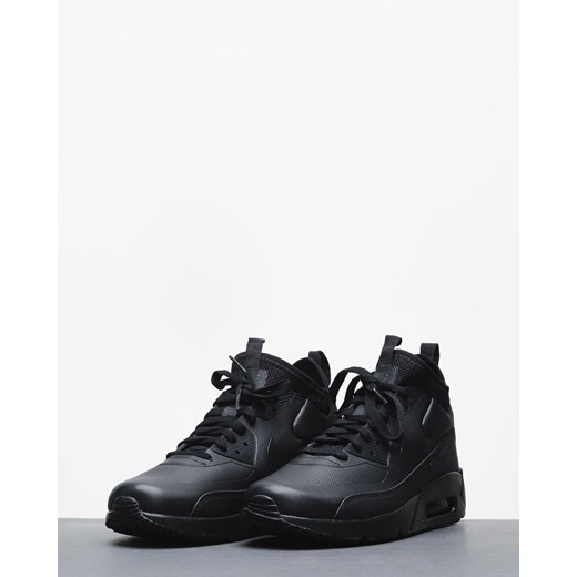 Buty sportowe męskie Nike air max 91 czarne wiązane 