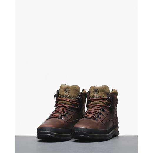 Brązowe buty zimowe męskie Timberland 