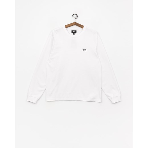 Longsleeve Stussy Stock Crew (white)  Stussy L Roots On The Roof