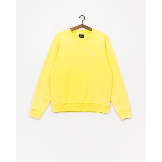 Bluza Stussy Stock Logo Crew (yellow)  Stussy XL Roots On The Roof