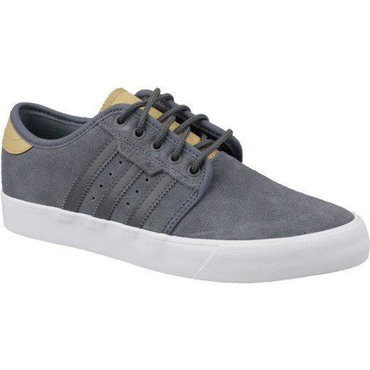 Trampki męskie Adidas skórzane sportowe sznurowane