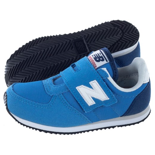 Buty sportowe dziecięce niebieskie New Balance na rzepy 