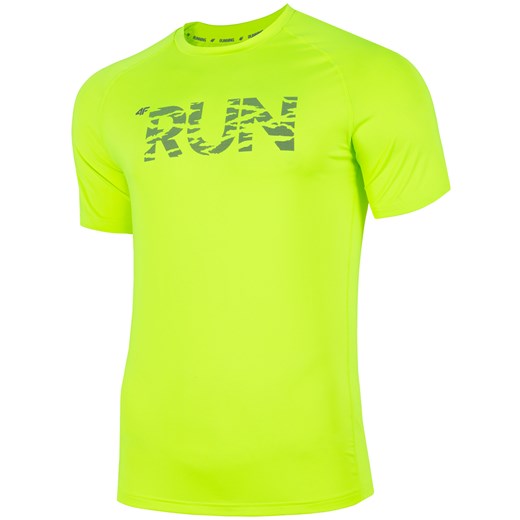 Koszulka do biegania męska TSMF205 - soczysta zieleń neon