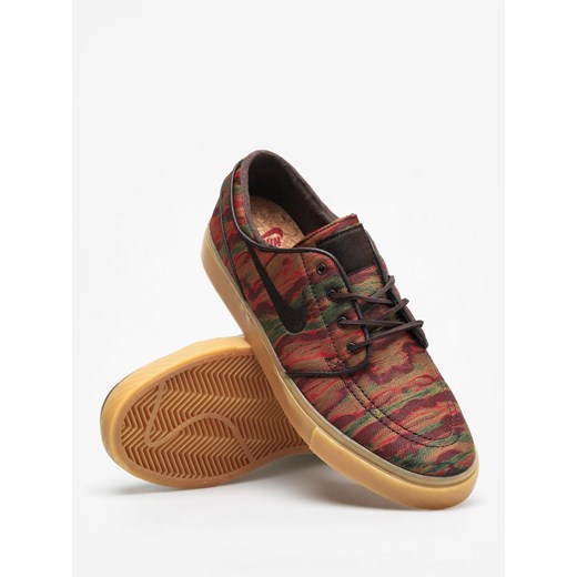 Buty Nike SB Zoom Stefan Janoski Canvas Premium (multi color/velvet brown gum yellow) Nike 45.5 SUPERSKLEP