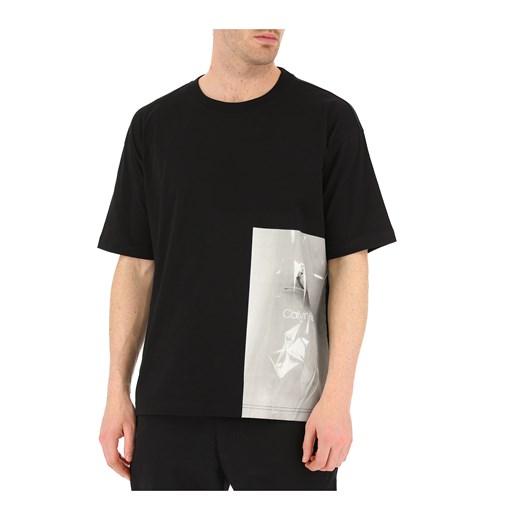 T-shirt męski Calvin Klein casualowy bawełniany 