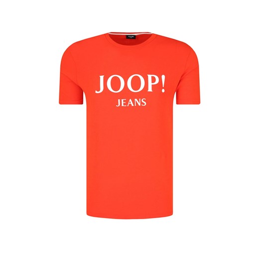 T-shirt męski Joop! Jeans czerwony z krótkimi rękawami 