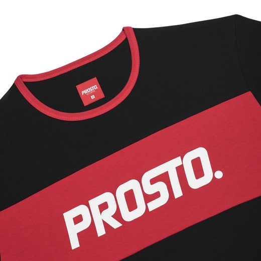 T-shirt męski Prosto. z krótkimi rękawami na wiosnę 