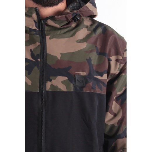 KURTKA WIATRÓWKA SSG ZIP HALF MORO CZARNY Ssg L 4elementy