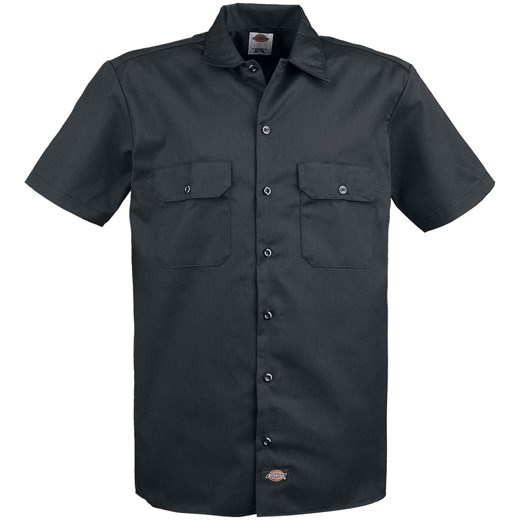 Dickies - Short Sleeve Work Shirt - Koszula z krótkim rękawem - czarny