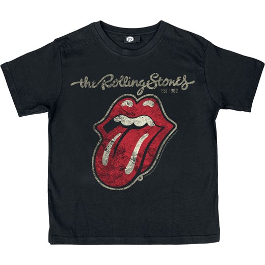T-shirt chłopięce The Rolling Stones bawełniany z krótkimi rękawami 