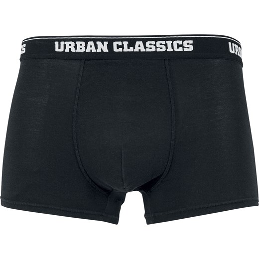 Urban Classics - Modal Boxer Shorts Double-Pack - Bielizna - czarny
