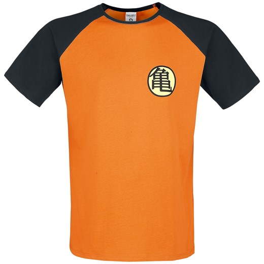 Dragon Ball - Z - Kame Symbol - T-Shirt - pomarańczowy/czarny