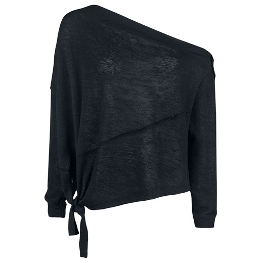 Urban Classics - Ladies Asymetric Sweater - Bluza - czarny