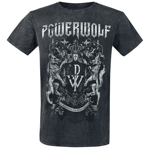 Powerwolf - Metal Is Religion - Crest - Koszulki - czarny Powerwolf  XL EMP