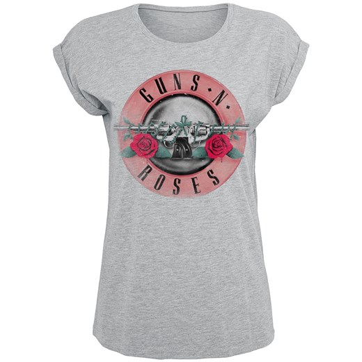 Bluzka damska Guns N' Roses z krótkim rękawem 