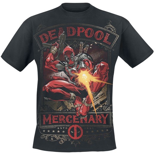 Deadpool t-shirt męski bawełniany 