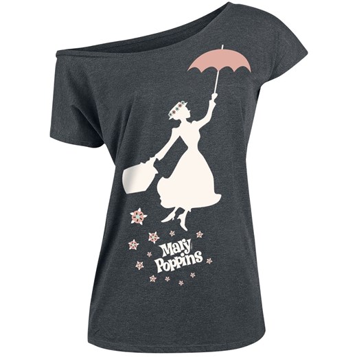 Mary Poppins - Umbrella - Koszulki - odcienie ciemnoszarego  Mary Poppins M EMP