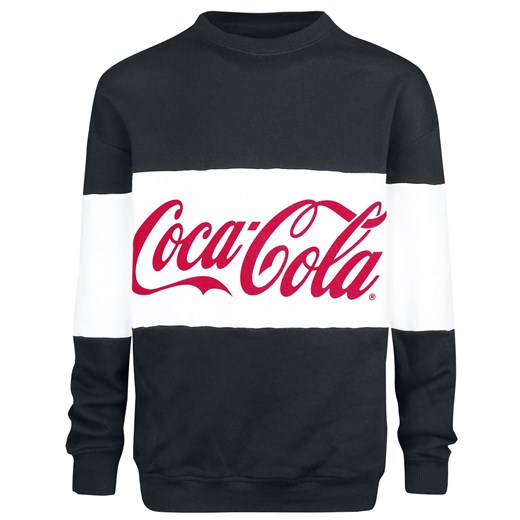 Coca Cola - Stripe - Bluzy - czarny   M EMP