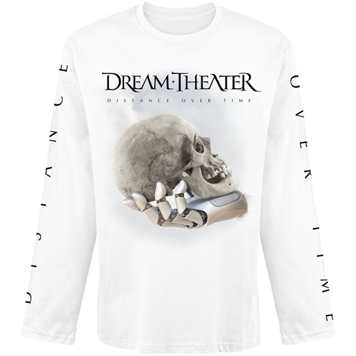 Dream Theater - Distance Over Time Album Cover - Longsleeve - biały  Dream Theater XXL EMP