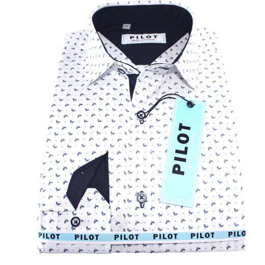Koszula męska Pilot bawełniana 