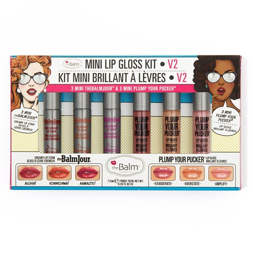 TheBalm Mini Lip Gloss Kit Vol. 2 | Zestaw 6 minibłyszczyków do ust 7,2ml The Balm   Estyl.pl wyprzedaż 