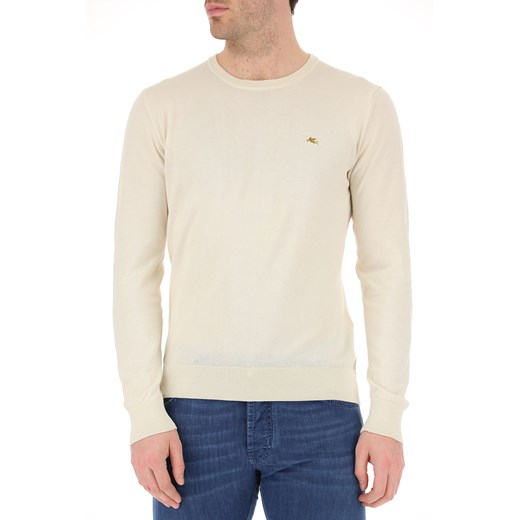 Etro Sweter dla Mężczyzn, kremowy, Bawełna, 2019, L XL  Etro XL RAFFAELLO NETWORK