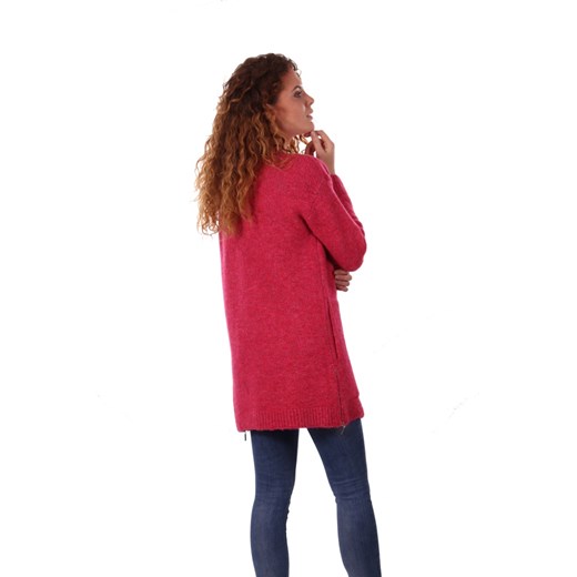 Sweter damski bez zapięcia z ozdobnymi zamkami + kolory Niren  42 okazja  