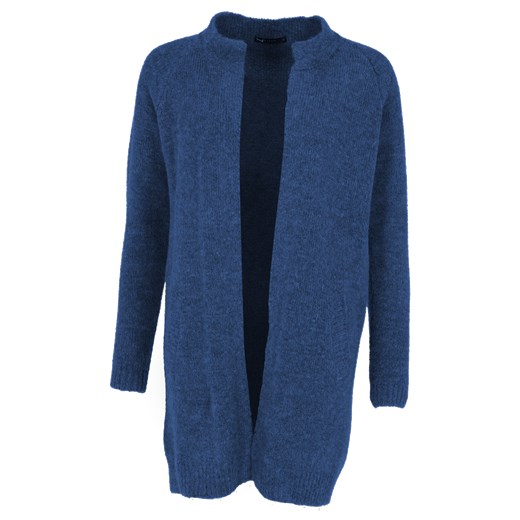 Długi sweter damski ze stójką bez zapięcia + kolory  Niren 36 okazyjna cena  