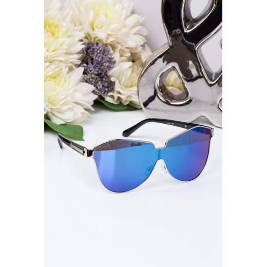 Okulary przeciwsłoneczne z niebieskim odbiciem
