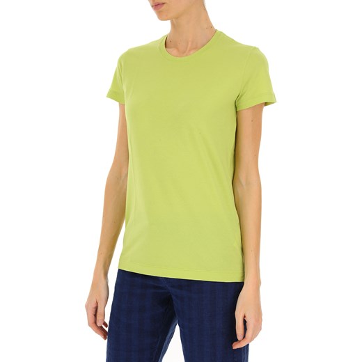 Massimo Alba Koszulka dla Kobiet Na Wyprzedaży, kwaśna zieleń, Bawełna, 2019, 38 40