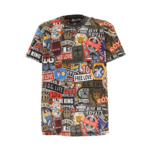 Dolce & Gabbana Koszulka Dziecięca dla Chłopców Na Wyprzedaży, multikolor, Bawełna, 2019, 2Y 3Y