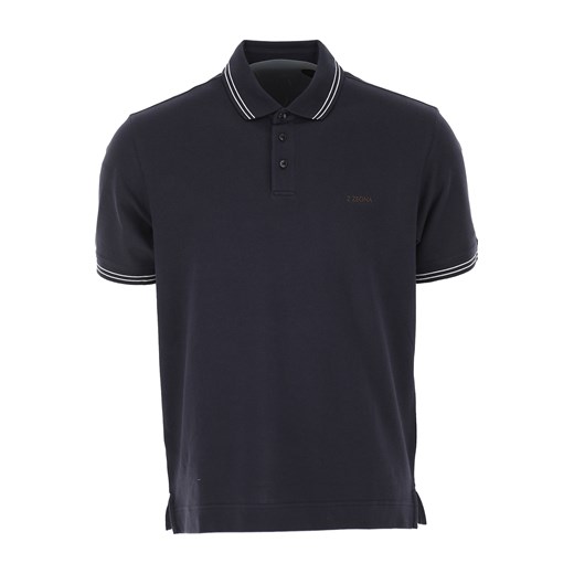 Ermenegildo Zegna Koszulka Polo dla Mężczyzn, ciemnoniebieski, Bawełna, 2019, L M S XL XXL Ermenegildo Zegna  L RAFFAELLO NETWORK