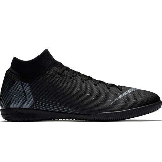 Buty sportowe męskie czarne Nike Football mercurial sznurowane na wiosnę 